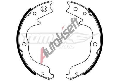 TOMEX Brakes Sada brzdovch elist TMX TX 22-81, TX 22-81