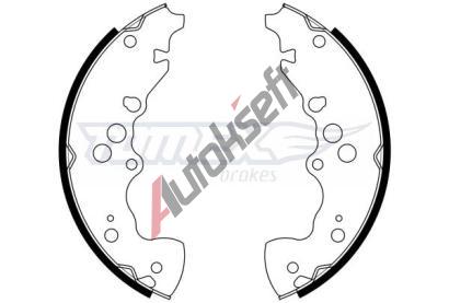 TOMEX Brakes Sada brzdovch elist TMX TX 22-95, TX 22-95