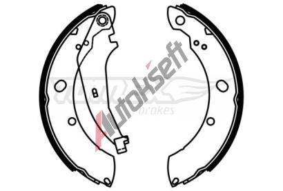 TOMEX Brakes Sada brzdovch elist TMX TX 22-97, TX 22-97