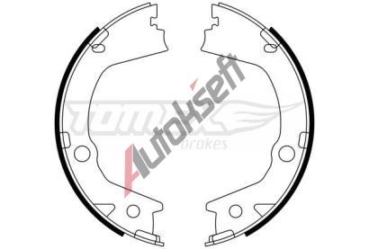 TOMEX Brakes Sada brzdovch elist TMX TX 23-16, TX 23-16
