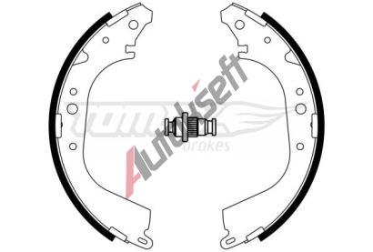 TOMEX Brakes Sada brzdovch elist TMX TX 23-30, TX 23-30