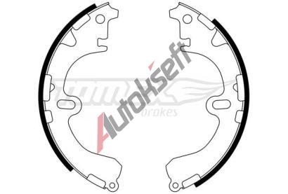 TOMEX Brakes Sada brzdovch elist TMX TX 23-34, TX 23-34