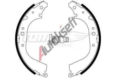 TOMEX Brakes Sada brzdovch elist TMX TX 23-35, TX 23-35