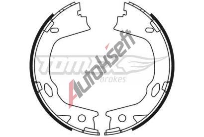 TOMEX Brakes Sada brzdovch elist TMX TX 23-47, TX 23-47