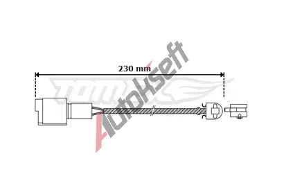 TOMEX Brakes V�stra�n� kontakt opot�eben� oblo�en� TMX TX 30-28, TX 30-28