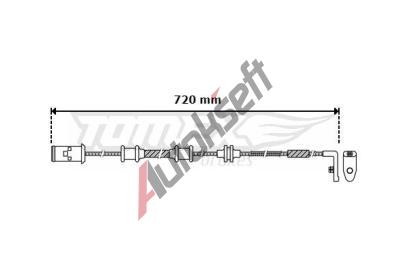 TOMEX Brakes Vstran kontakt opoteben obloen TMX TX 30-39, TX 30-39