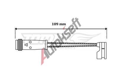 TOMEX Brakes Vstran kontakt opoteben obloen TMX TX 30-55, TX 30-55