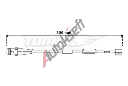 TOMEX Brakes Vstran kontakt opoteben obloen TMX TX 30-70, TX 30-70