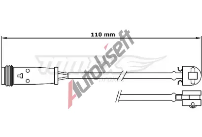 TOMEX Brakes Vstran kontakt opoteben obloen TMX TX 31-17, TX 31-17