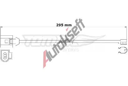 TOMEX Brakes Vstran kontakt opoteben obloen TMX TX 31-24, TX 31-24