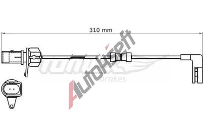 TOMEX Brakes Vstran kontakt opoteben obloen TMX TX 31-39, TX 31-39