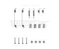 TOMEX Brakes Sada psluenstv brzdov elisti ‐ TMX TX 40-08