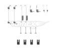 Sada psluenstv brzdov elisti TOMEX Brakes ‐ TMX TX 40-38