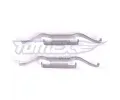 Sada psluenstv obloen kotouov brzdy TOMEX Brakes ‐ TMX TX 43-17