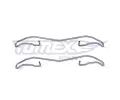 Sada psluenstv obloen kotouov brzdy TOMEX Brakes ‐ TMX TX 43-41