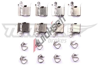 TOMEX Brakes Sada příslušenství obložení kotoučové brzdy TMX TX 43-42, TX 43-42 TOMEX Brakes Sada příslušenství obložení kotoučové brzdy TMX TX 43-42, TX 43-42