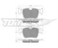 TOMEX Brakes Sada brzdovch destiek ‐ TMX TX 60-10