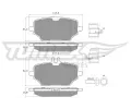 Sada brzdovch destiek TOMEX Brakes ‐ TMX TX 60-22