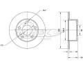 TOMEX Brakes Brzdov kotou - 245 mm ‐ TMX TX 70-02