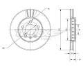 Brzdový kotouč TOMEX Brakes ‐ TMX TX 70-03 Brzdový kotouč TOMEX Brakes ‐ TMX TX 70-03