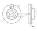 TOMEX Brakes Brzdov kotou - 280 mm ‐ TMX TX 70-19