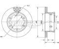 Brzdov kotou TOMEX Brakes ‐ TMX TX 70-25