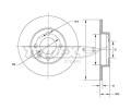 Brzdov kotou TOMEX Brakes ‐ TMX TX 70-32