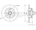 Brzdov kotou TOMEX Brakes ‐ TMX TX 70-71