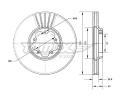 Brzdov kotou TOMEX Brakes ‐ TMX TX 70-75