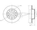 Brzdov kotou TOMEX Brakes ‐ TMX TX 70-79