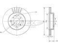 Brzdov kotou TOMEX Brakes ‐ TMX TX 70-97
