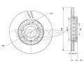 TOMEX Brakes Brzdov kotou - 239 mm ‐ TMX TX 71-09
