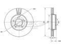 Brzdov kotou TOMEX Brakes ‐ TMX TX 71-11