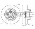 Brzdov kotou TOMEX Brakes ‐ TMX TX 71-141