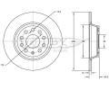 Brzdov kotou TOMEX Brakes ‐ TMX TX 71-37