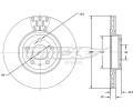 TOMEX Brakes Brzdov kotou - 284 mm ‐ TMX TX 71-39