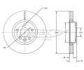 Brzdový kotouč TOMEX Brakes ‐ TMX TX 71-56 Brzdový kotouč TOMEX Brakes ‐ TMX TX 71-56