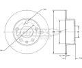 Brzdov kotou TOMEX Brakes ‐ TMX TX 71-76