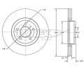 Brzdov kotou TOMEX Brakes ‐ TMX TX 71-77