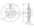 Brzdov kotou TOMEX Brakes ‐ TMX TX 71-84