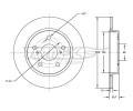 Brzdov kotou TOMEX Brakes ‐ TMX TX 72-00
