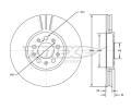 Brzdov kotou TOMEX Brakes ‐ TMX TX 72-04