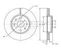 Brzdov kotou TOMEX Brakes ‐ TMX TX 72-52