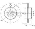 TOMEX Brakes Brzdov kotou - 300 mm ‐ TMX TX 72-57