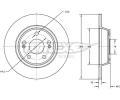 Brzdov kotou TOMEX Brakes ‐ TMX TX 72-58