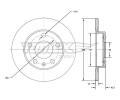 Brzdov kotou TOMEX Brakes ‐ TMX TX 72-65