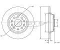 Brzdov kotou TOMEX Brakes ‐ TMX TX 72-69
