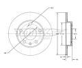 Brzdov kotou TOMEX Brakes ‐ TMX TX 72-70