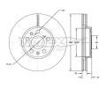 Brzdov kotou TOMEX Brakes ‐ TMX TX 72-73