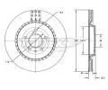 Brzdov kotou TOMEX Brakes ‐ TMX TX 72-79